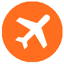 Airport Transfer Icon Color
